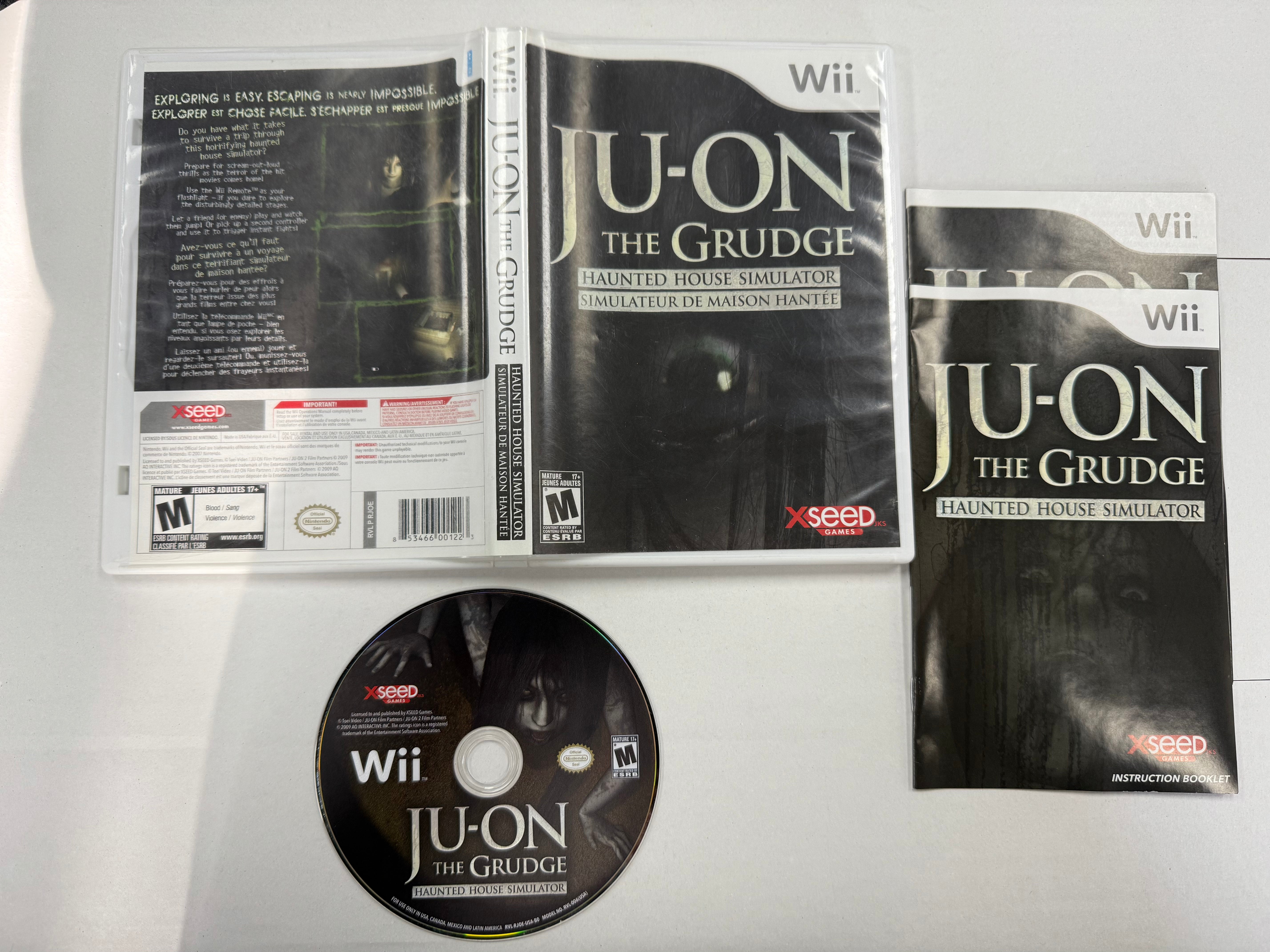 JU-ON The Grudge - Nintendo Wii