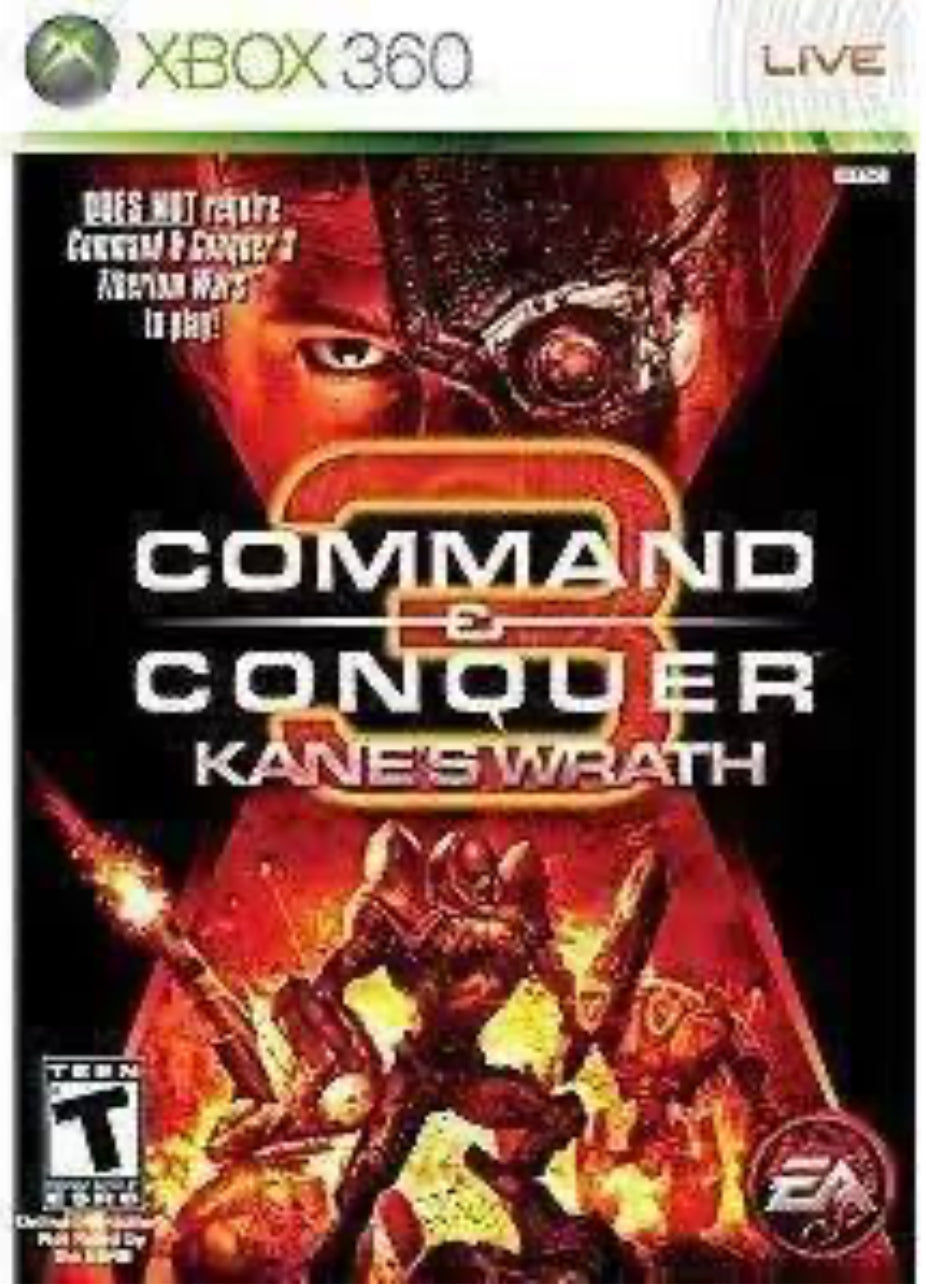 Command & Conquer 3 Kane's Wrath - Microsoft Xbox 360