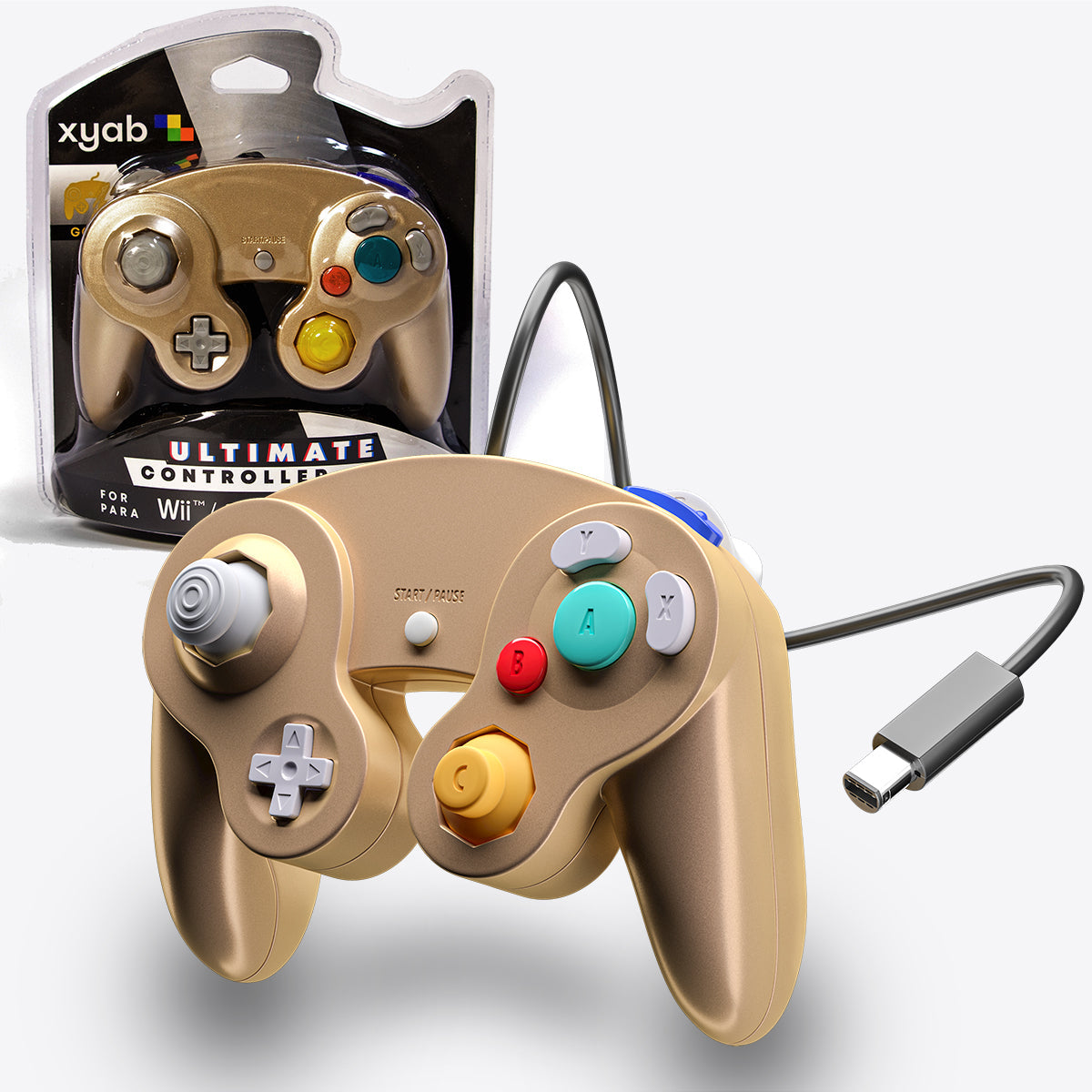 Gamecube Gold Wired Controller