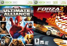 Marvel Ultimate Alliance / Forza 2 - Double Pack- Microsoft Xbox 360