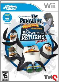 UDraw Penguins of Madagascar Dr. Blowhole Returns - Nintendo Wii