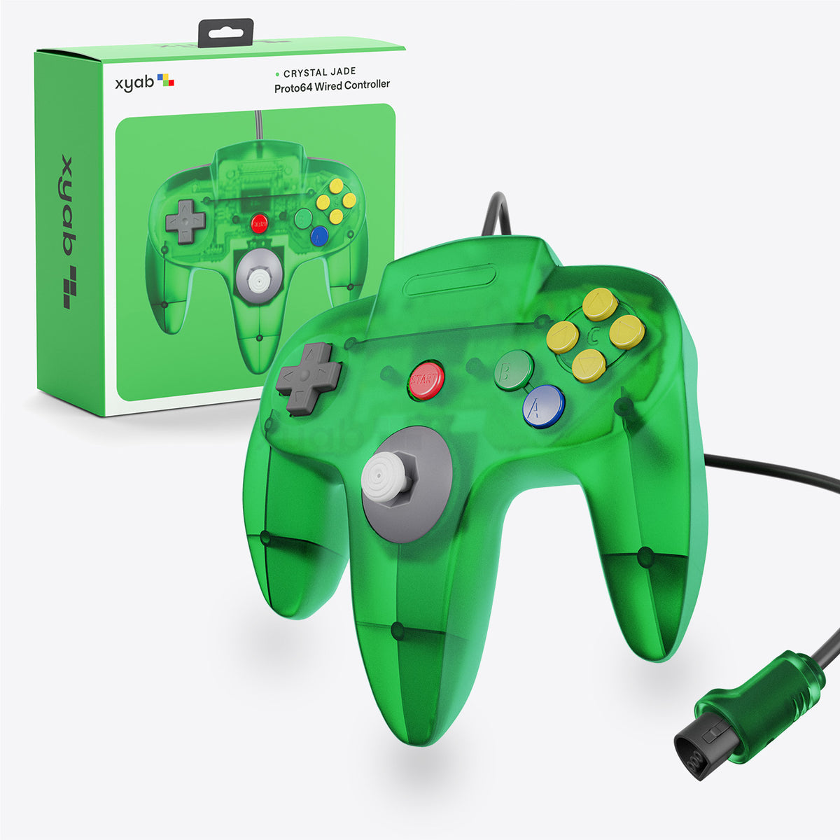 PROTO64 Wired Controller - Jungle Green
For Nintendo N64