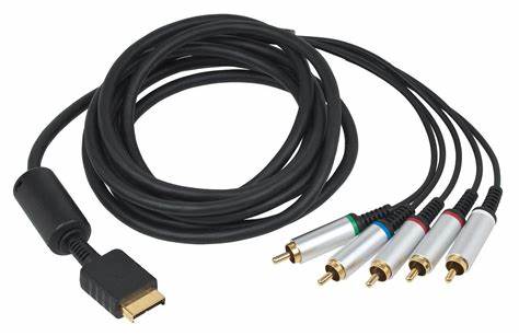 Official Gold tipped Composite Cable For Sony PS1® / PS2® / PS3®