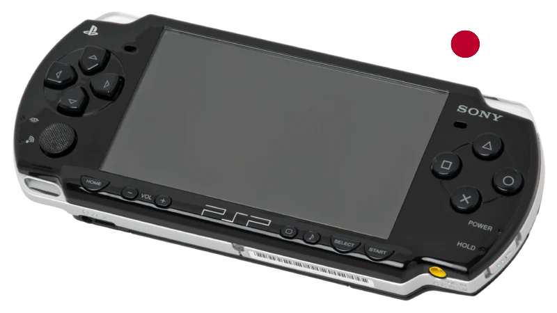 Sony PlayStation Portable PSP Black Model 1000 Handheld Console (Japanese)