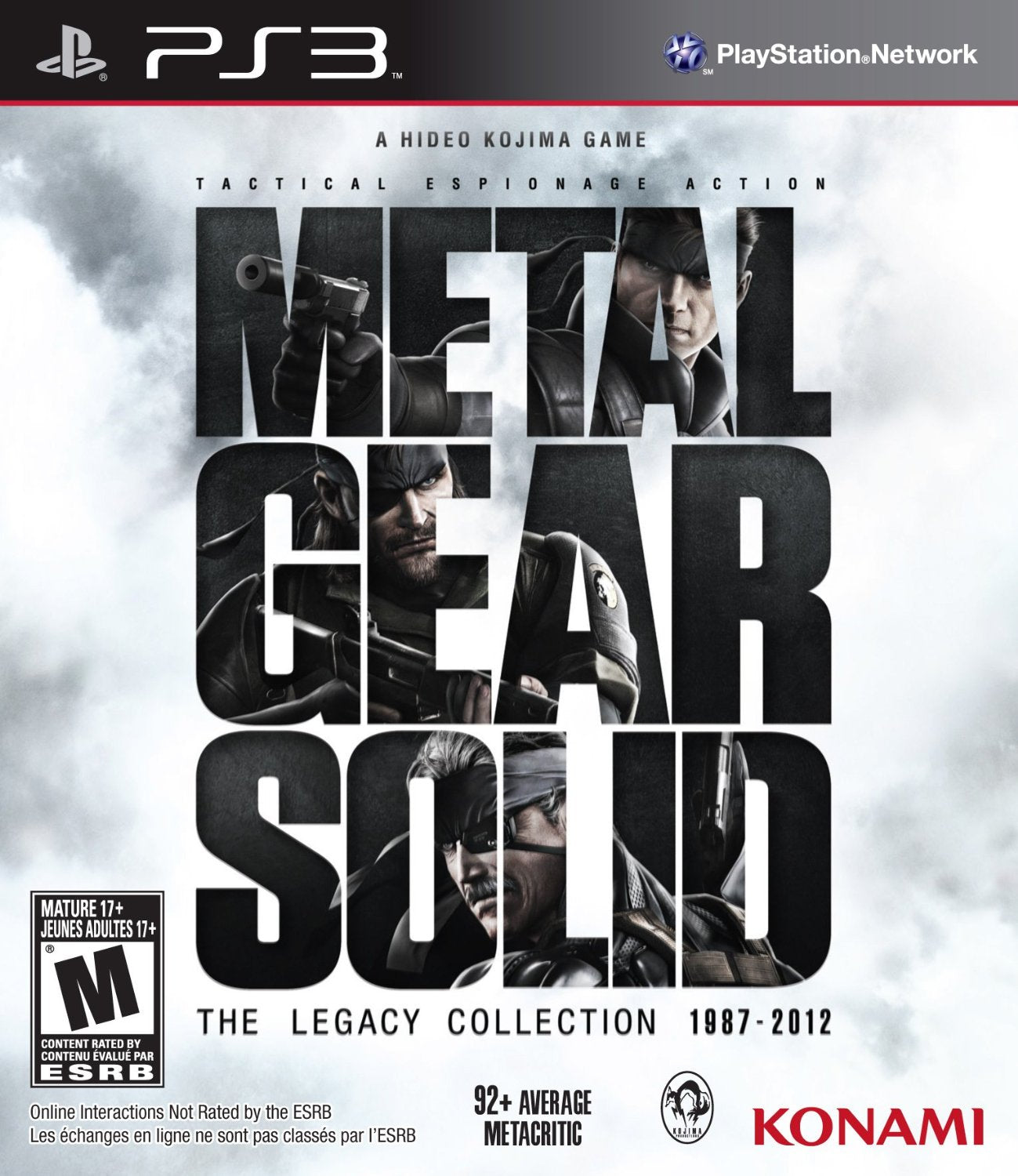 Metal Gear Solid The Legacy Collection - Sony PlayStation 3 (PS3)