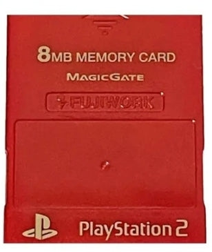 Sony PlayStation 2 PS2 Memory Card Fujiwork 8MB