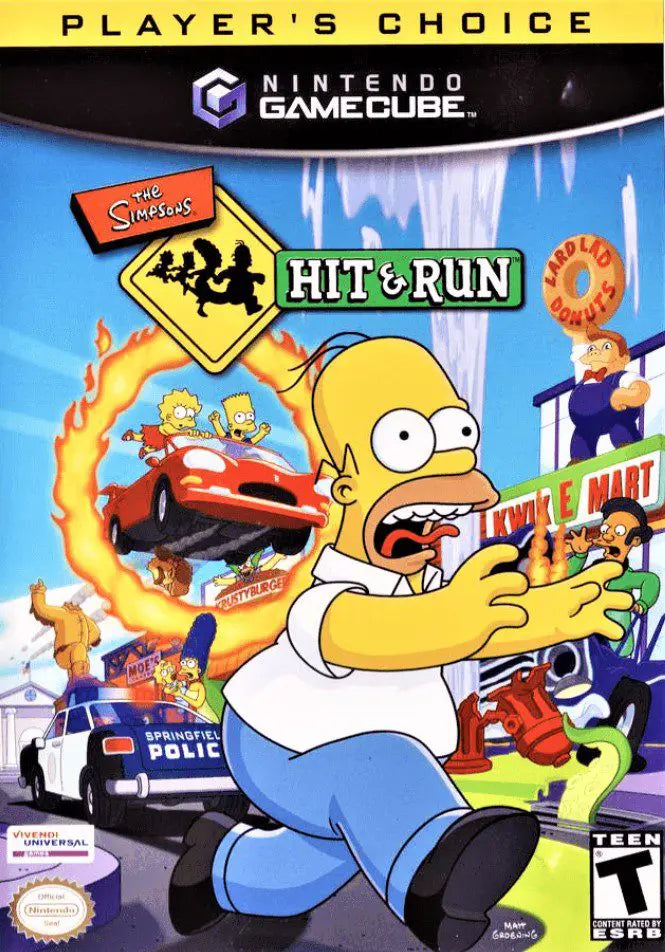 The Simpsons Hit & Run - Nintendo GameCube