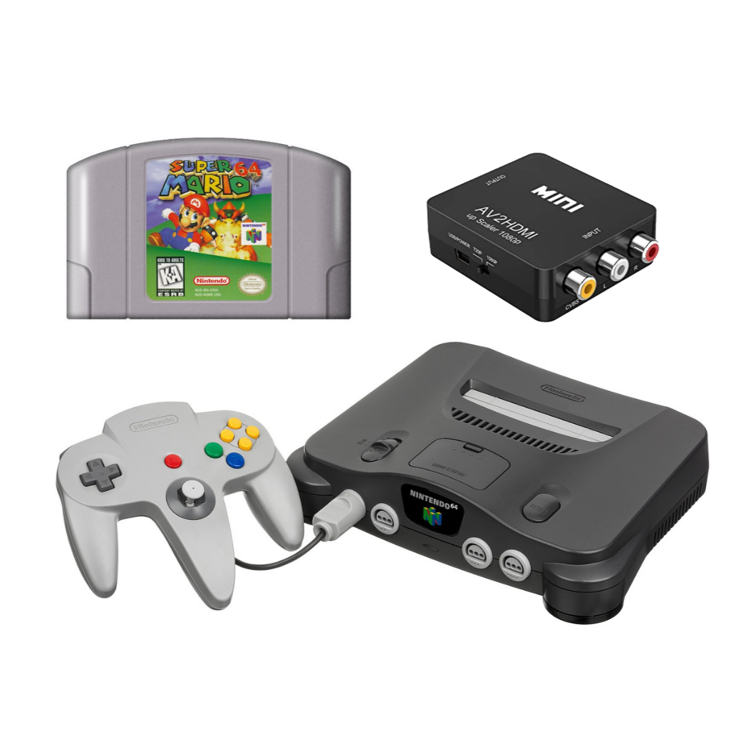 Nintendo 64 Bundle - Super Mario 64 Console Bundle