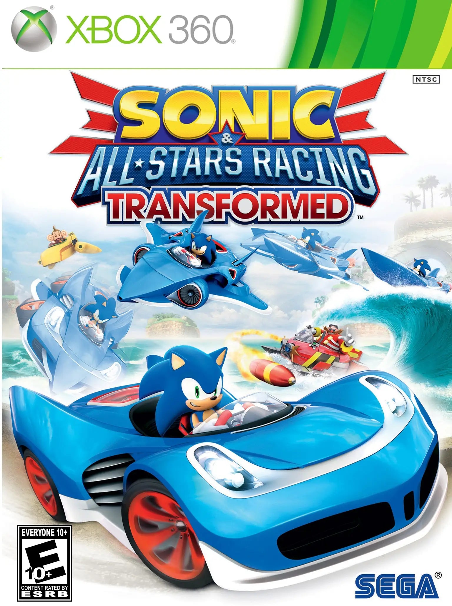 Sonic & All-Stars Racing Transformed - Microsoft Xbox 360