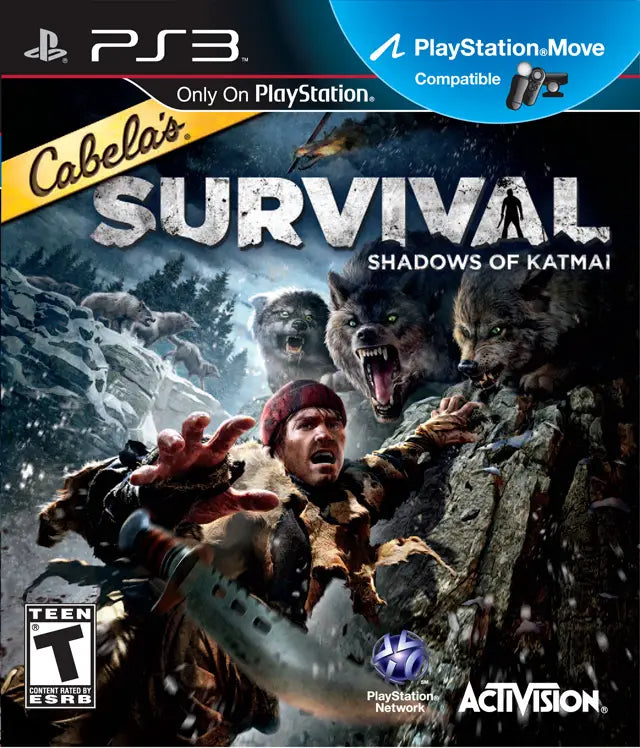 Cabela's Survival Shadows Of Katmai - Sony PlayStation 3 (PS3)