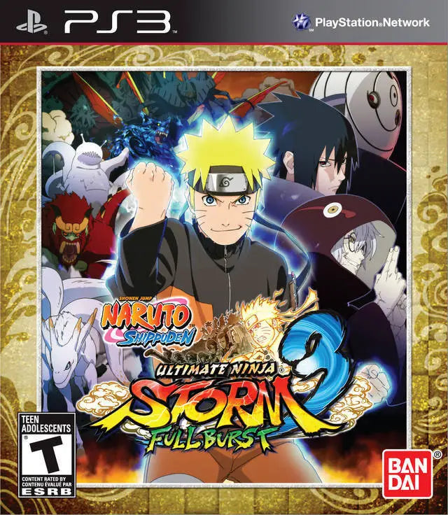 Naruto Shippuden Ultimate Ninja Storm 3 Full Burst - Sony PlayStation 3 (PS3)