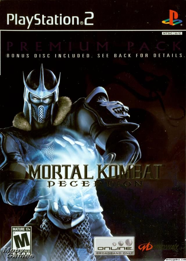 Mortal Kombat Deception Premium Pack - Sony PlayStation 2 (PS2)