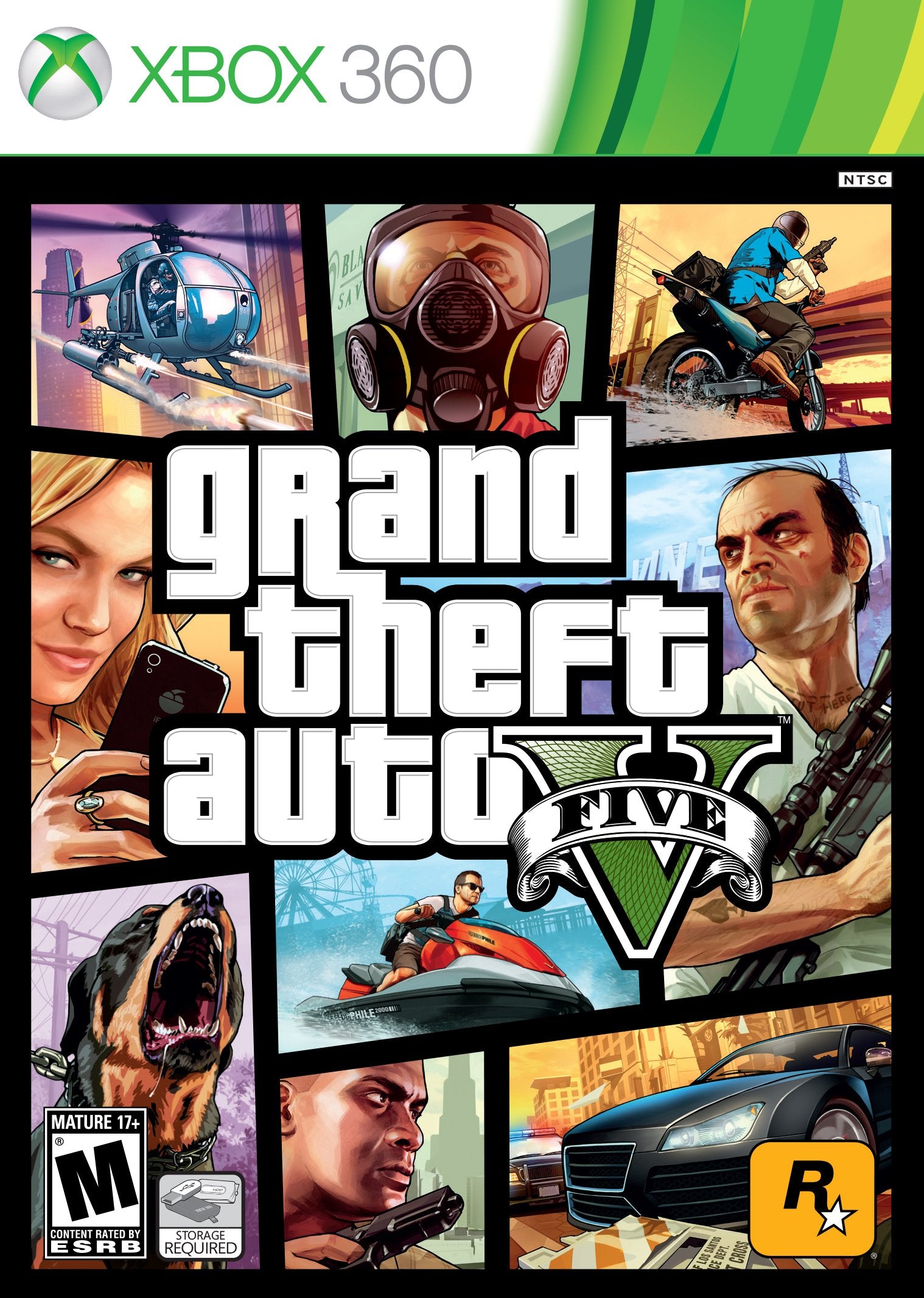 Grand Theft Auto GTA 5 - Microsoft Xbox 360