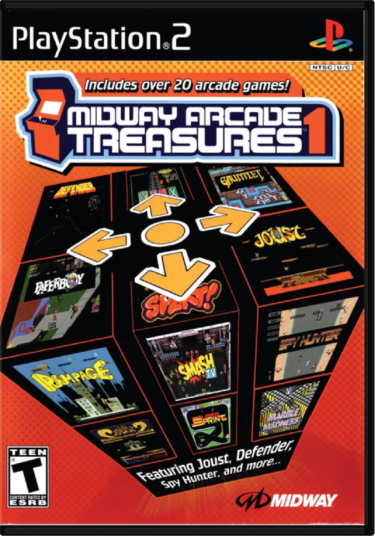 Midway Arcade Treasures - Sony PlayStation 2 (PS2)