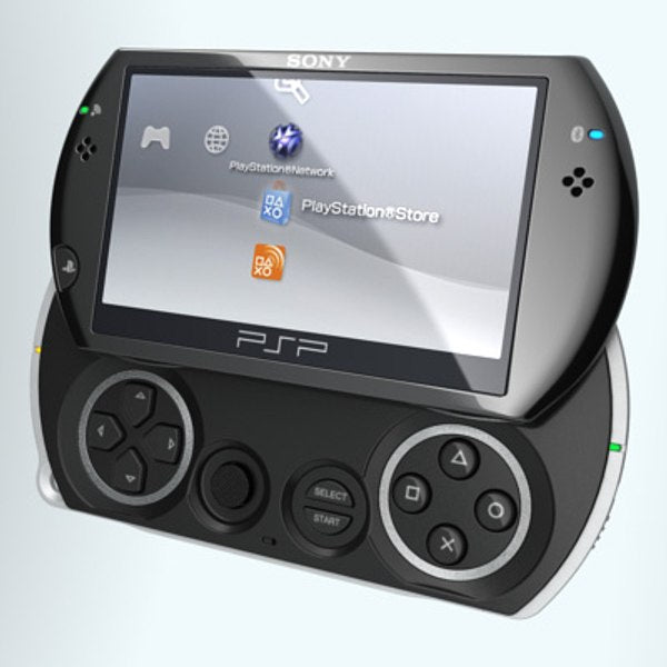 Black Sony PSP Go Handheld System