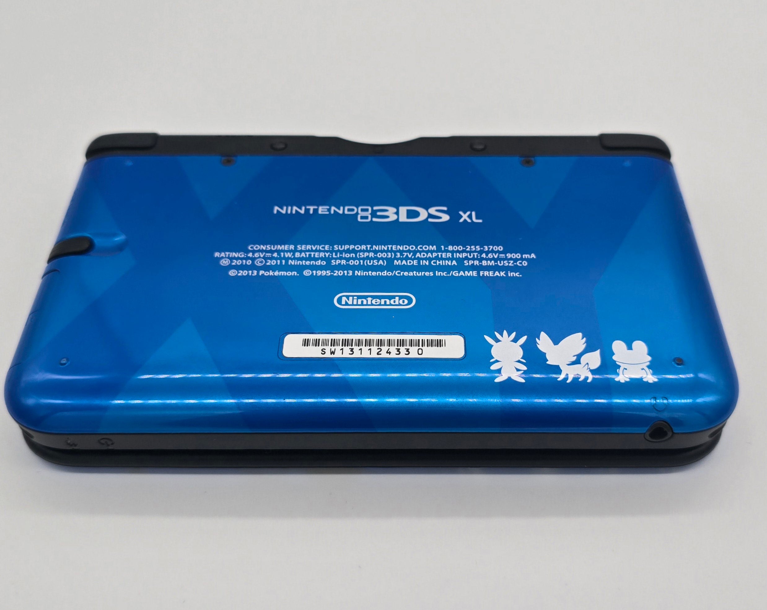 Nintendo Pokémon X & Y Limited Edition 3DS XL (BLUE) Handheld Console