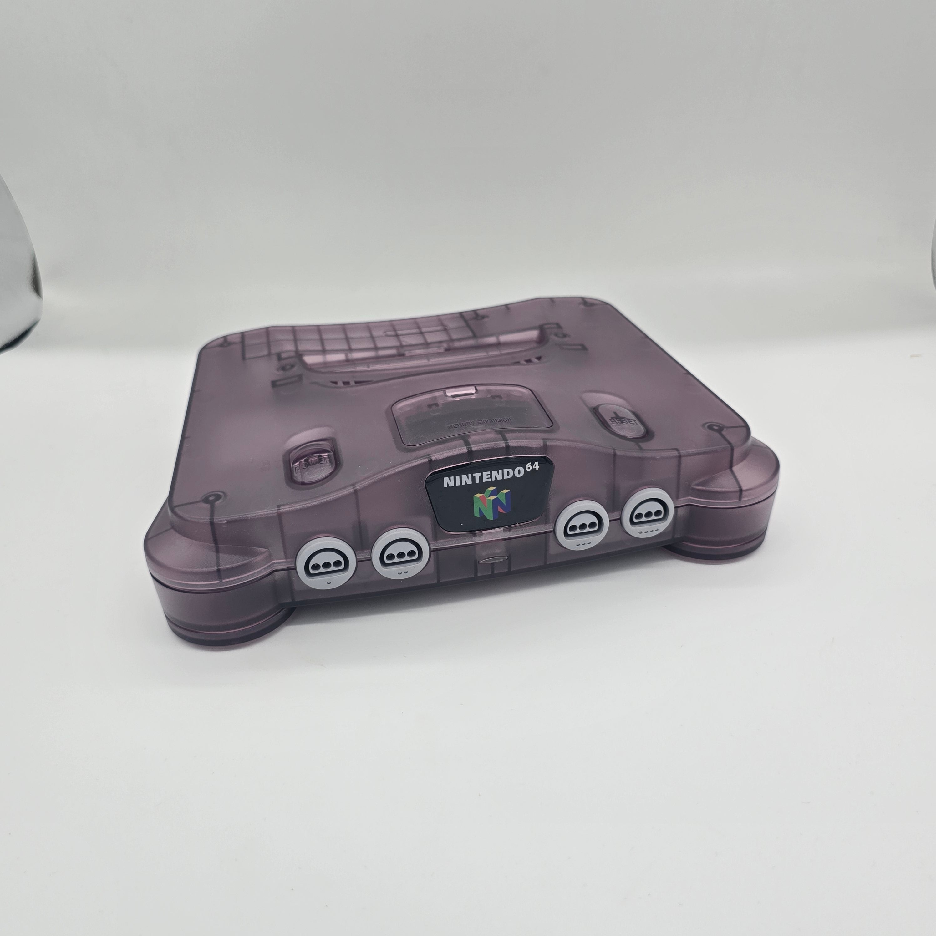 Nintendo N64 Custom Shell Console Bundle (3rd Party Controller)