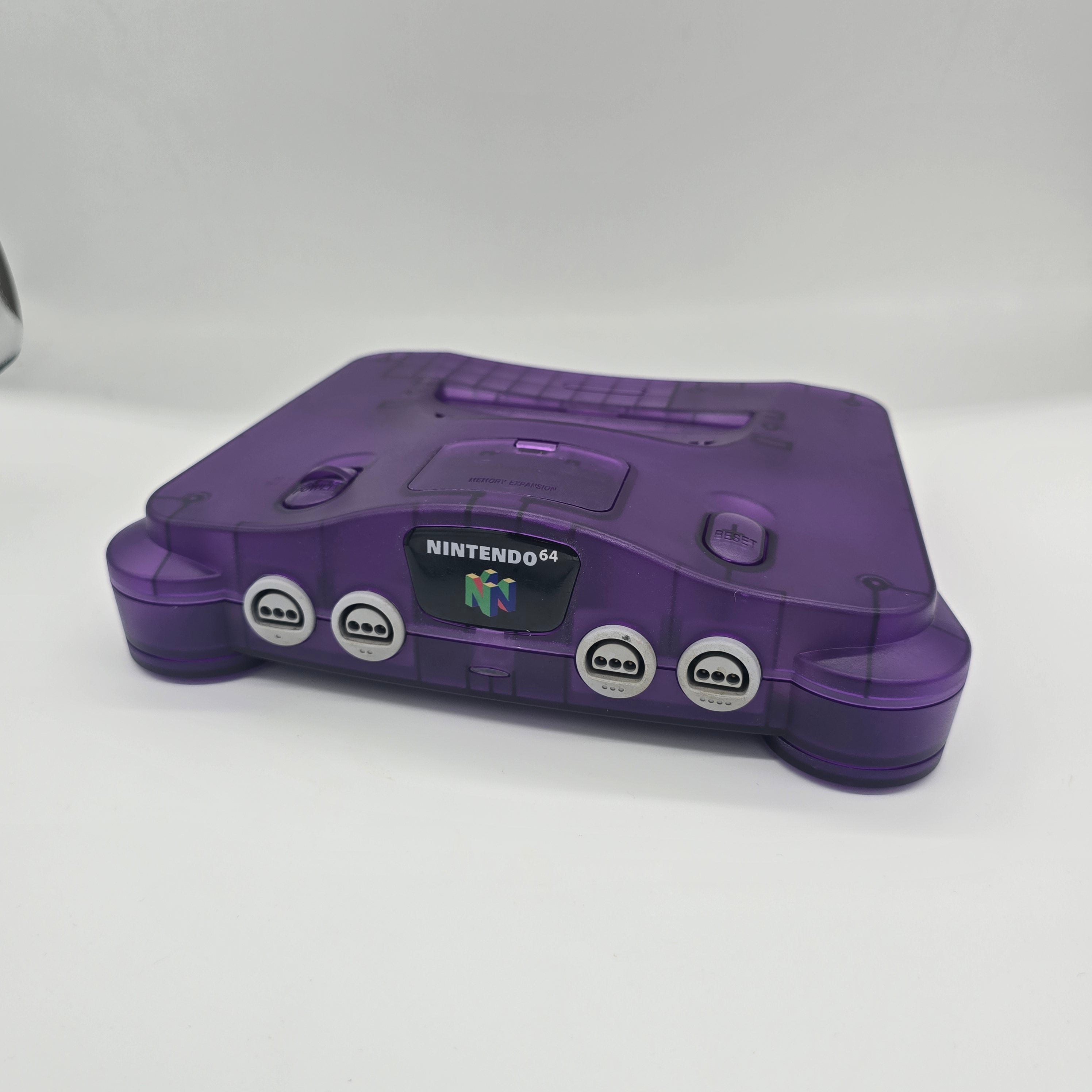 Nintendo N64 Custom Shell Console Bundle (3rd Party Controller)