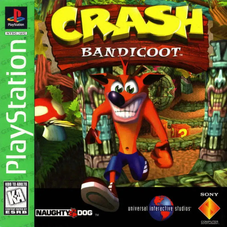 Crash Bandicoot - Sony PlayStation 1 (PS1)