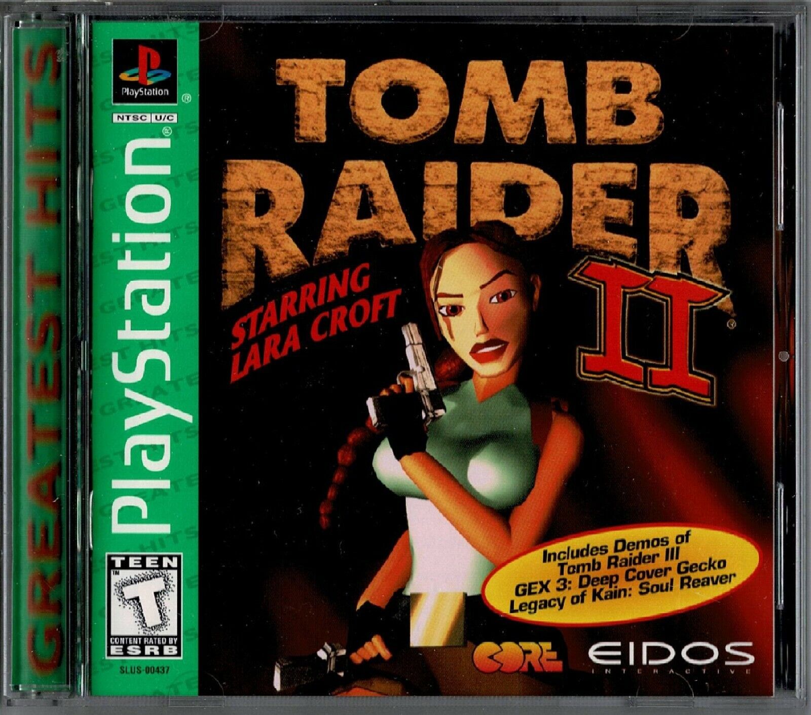 Tomb Raider II - Sony PlayStation 1 (PS1)