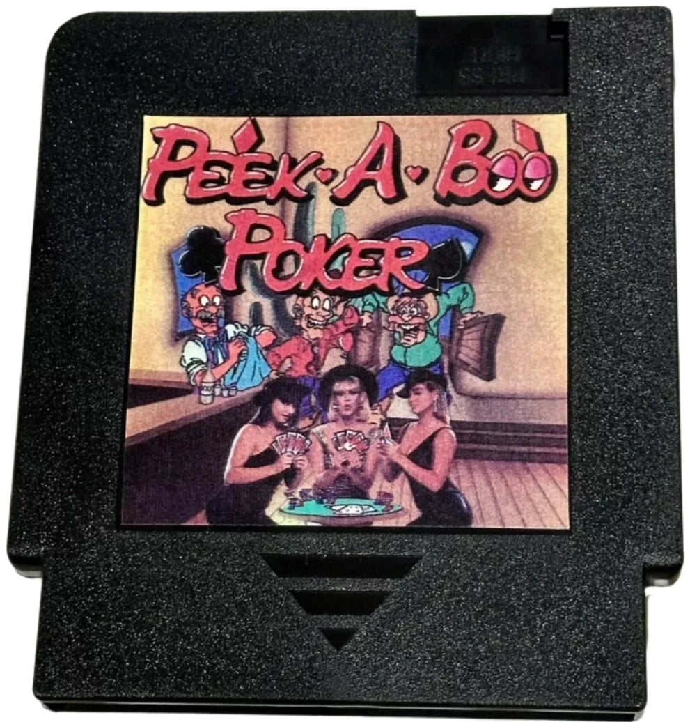 Peek-a-Boo Poker - Nintendo NES