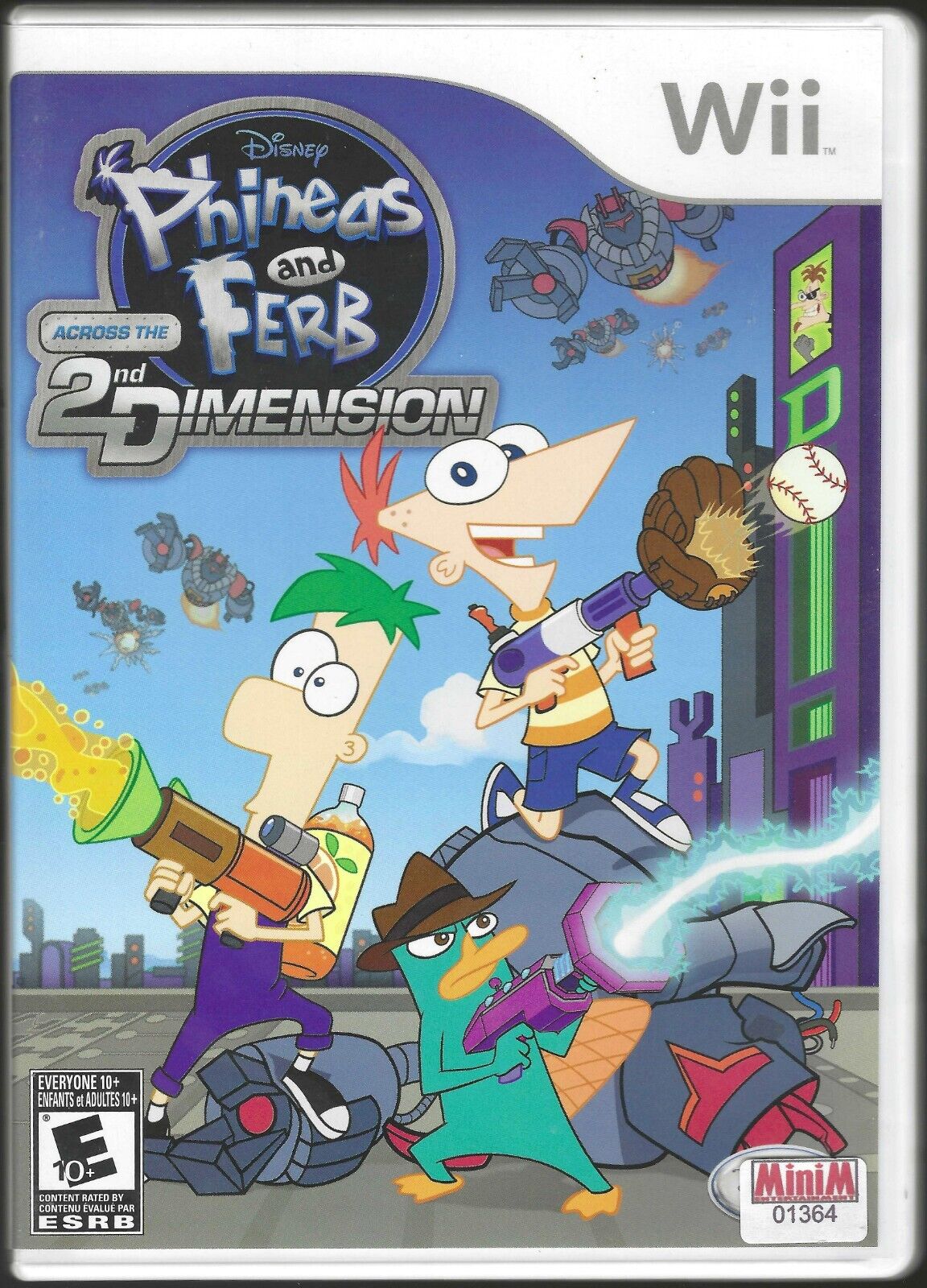 Phineas & Ferb Across the 2nd Dimension - Nintendo Wii