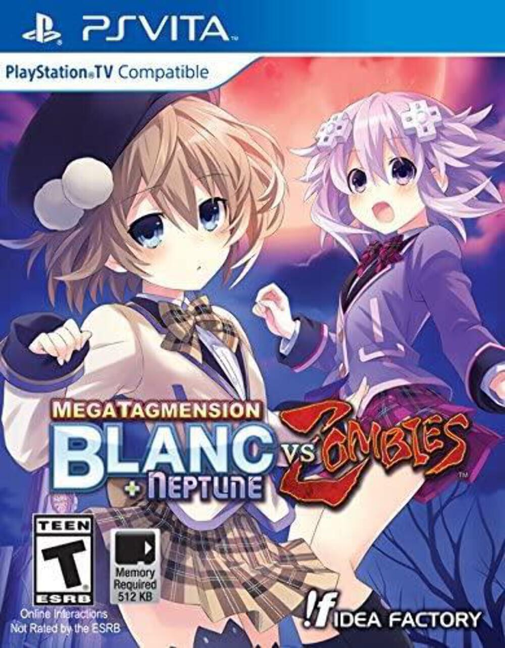 MegaTagmension Blanc + Neptune vs. Zombies - Sony PS Vita