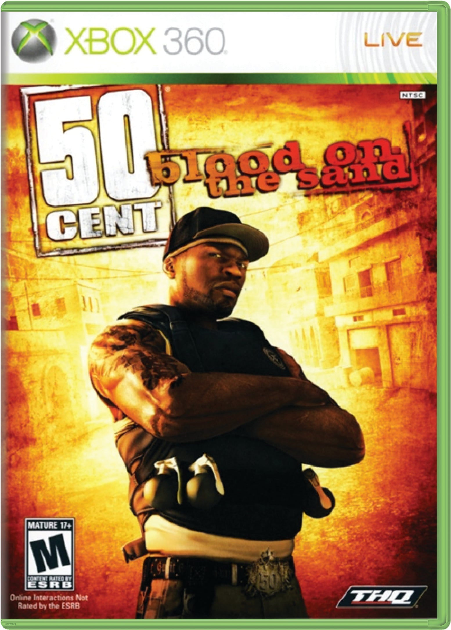 50 Cent Blood on the Sand Cover Art