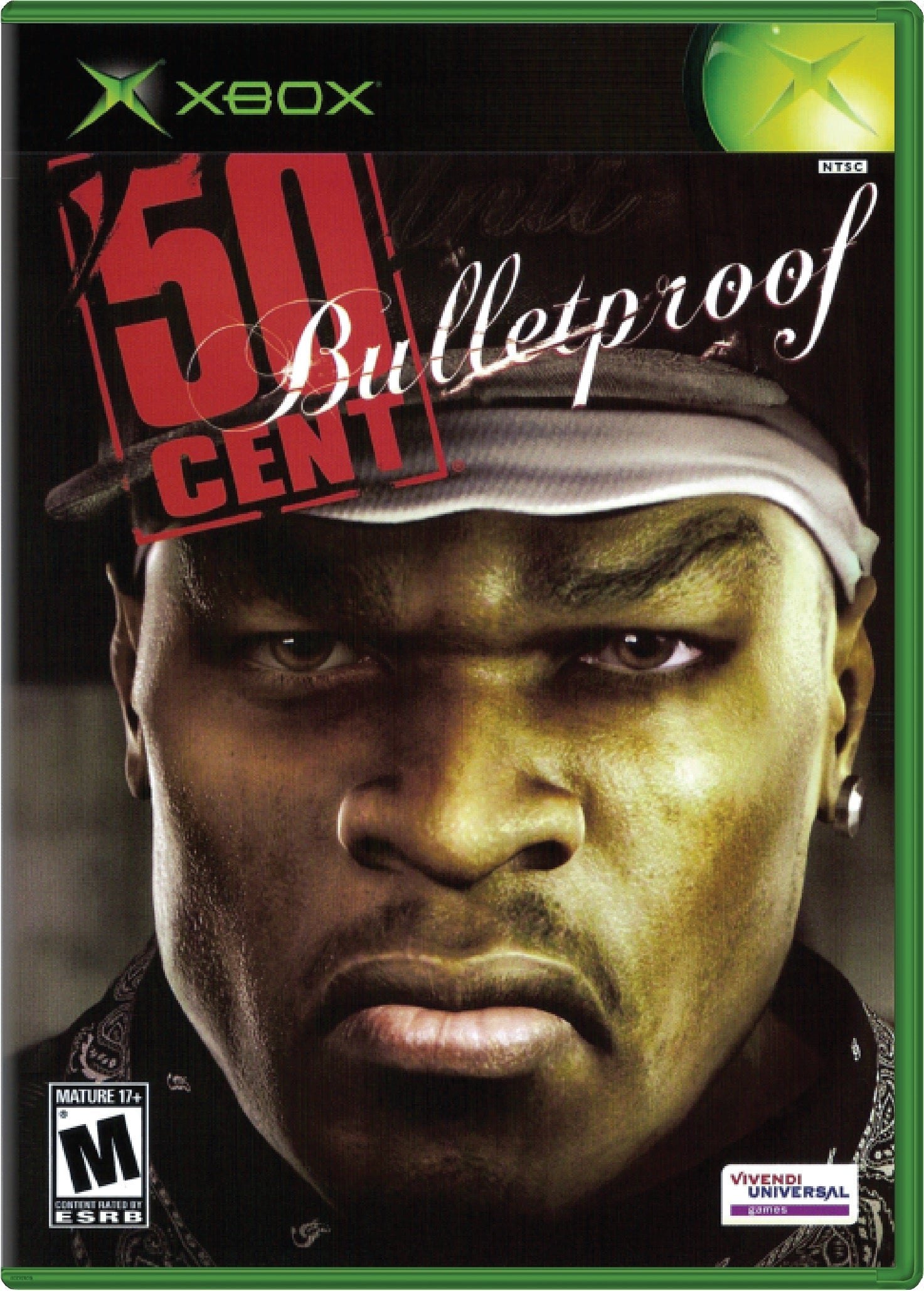 50 Cent Bulletproof Cover Art