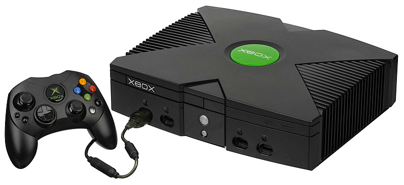 Microsoft Original Xbox Black Console Bundle