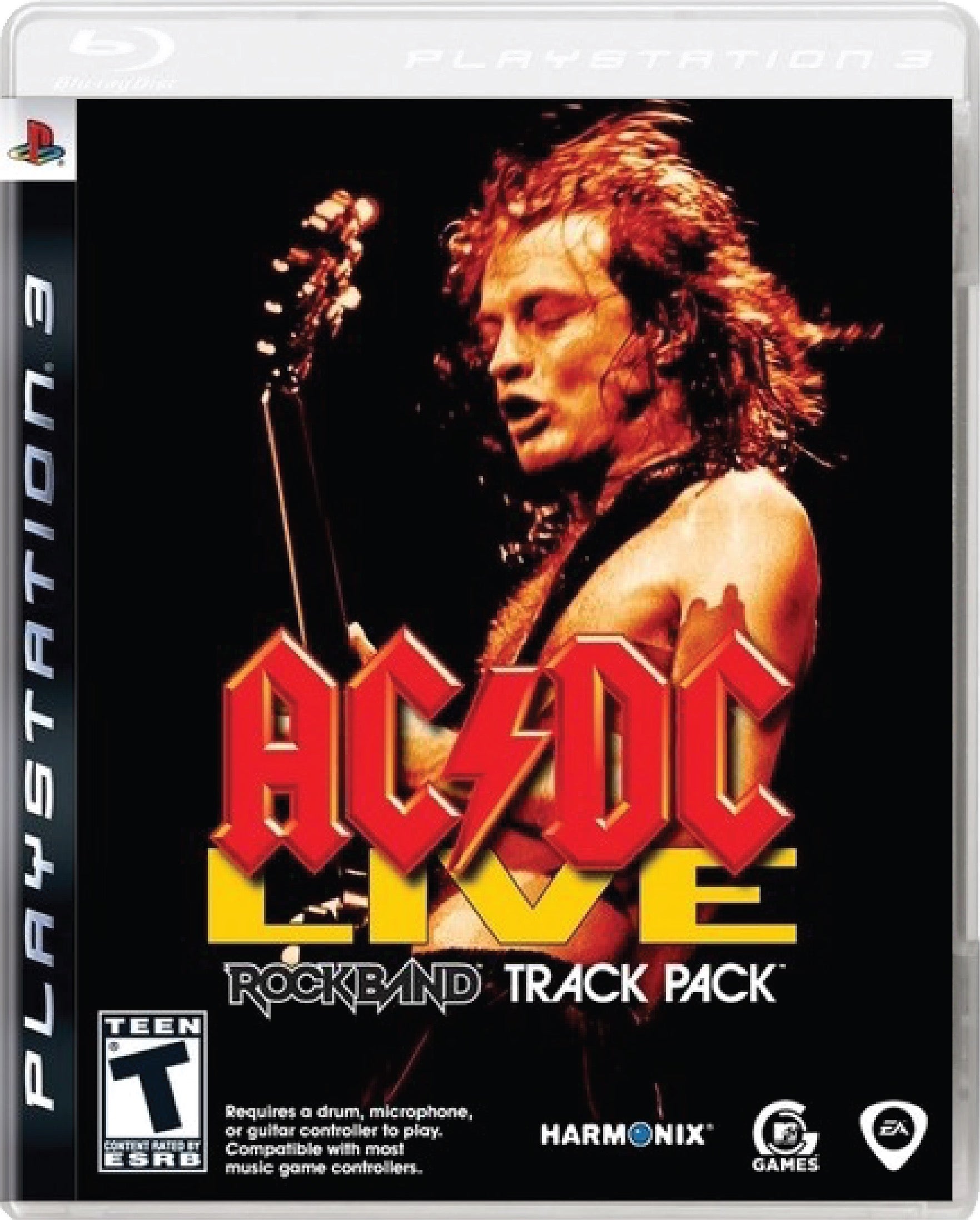 AC/DC Live Rock Band Track Pack Cover Art