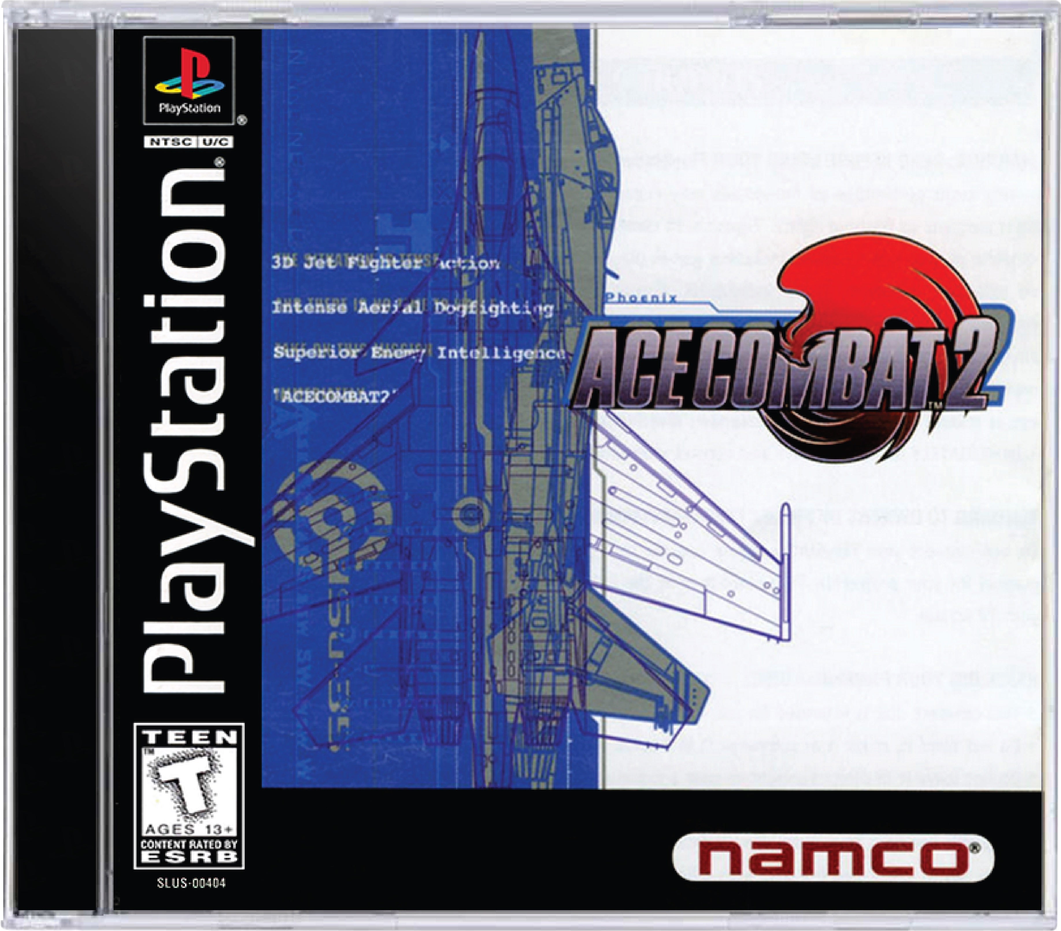 Ace Combat 2 Cover Art and Product Photo