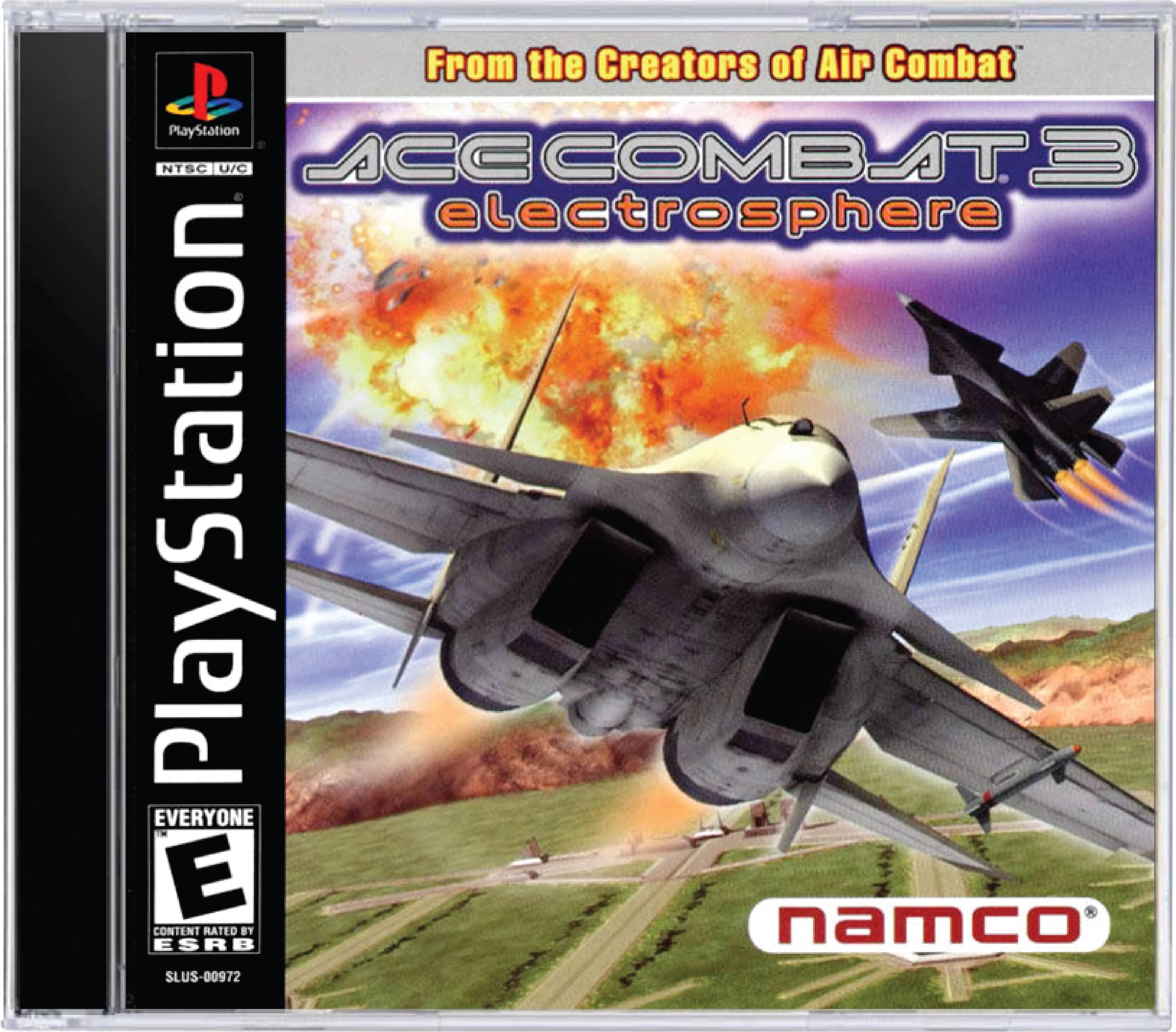 Ace Combat 3 Electrosphere Cover Art and Product Photo