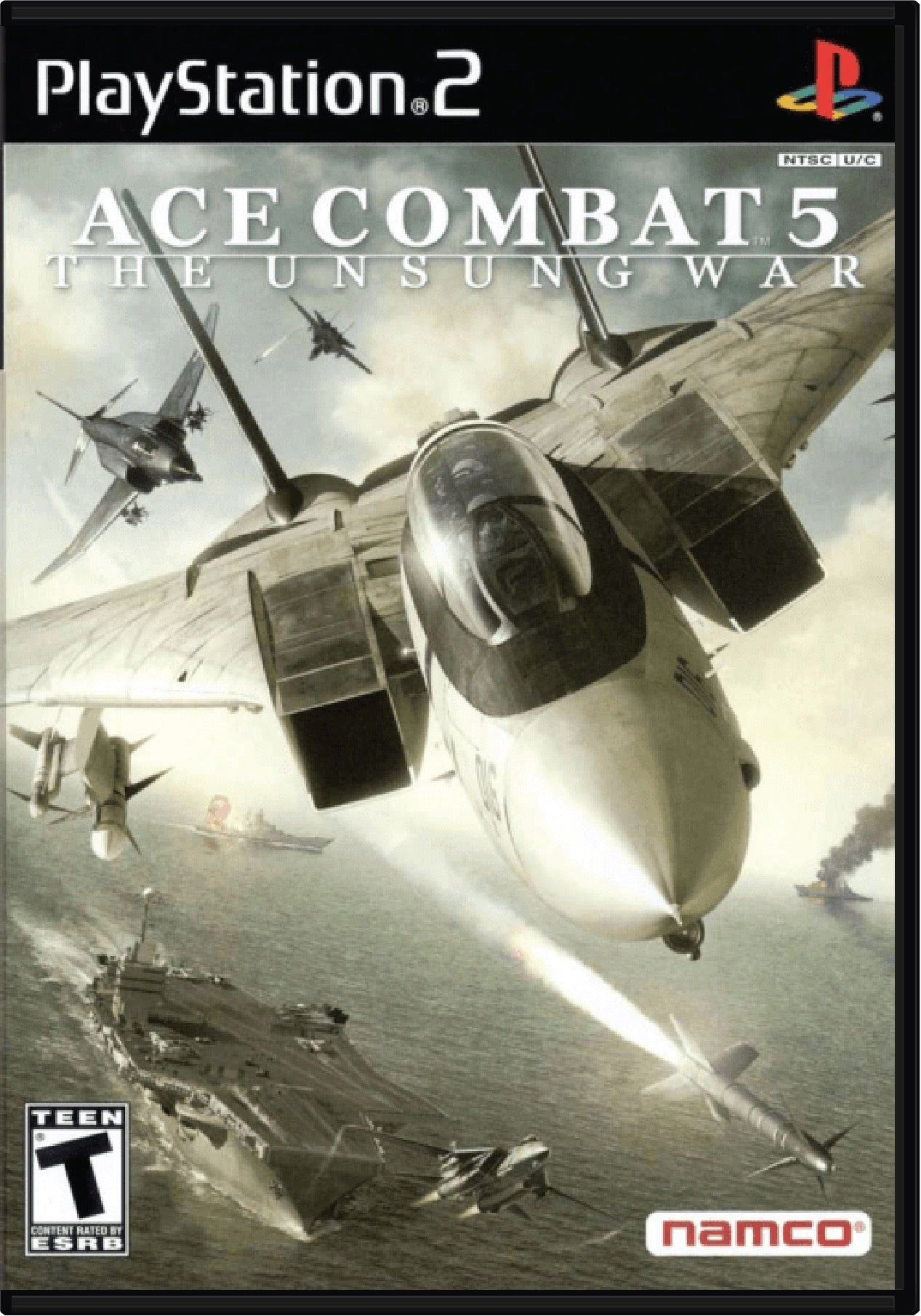 Ace Combat 5 The Unsung War Cover Art and Product Photo