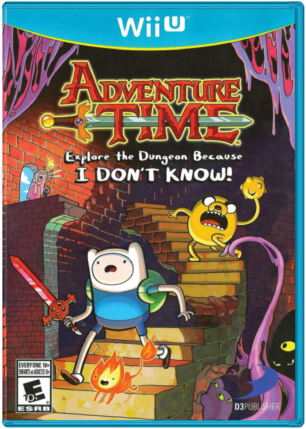 Adventure Time Explore the Dungeon Because I Don't Know Cover Art and Product Photo