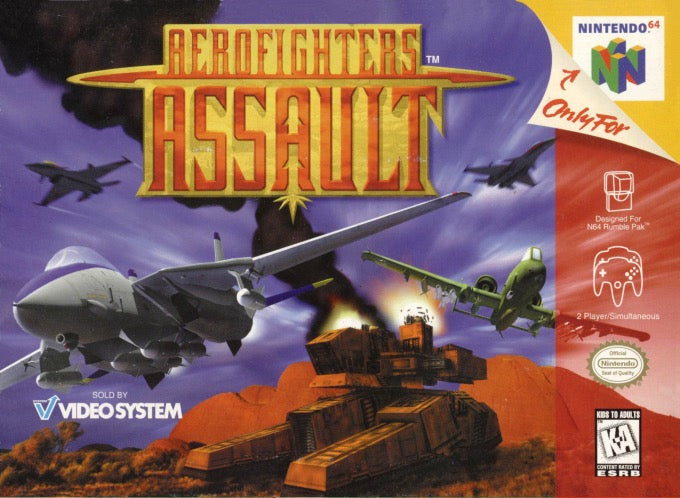 Aerofighters Assault - Nintendo N64