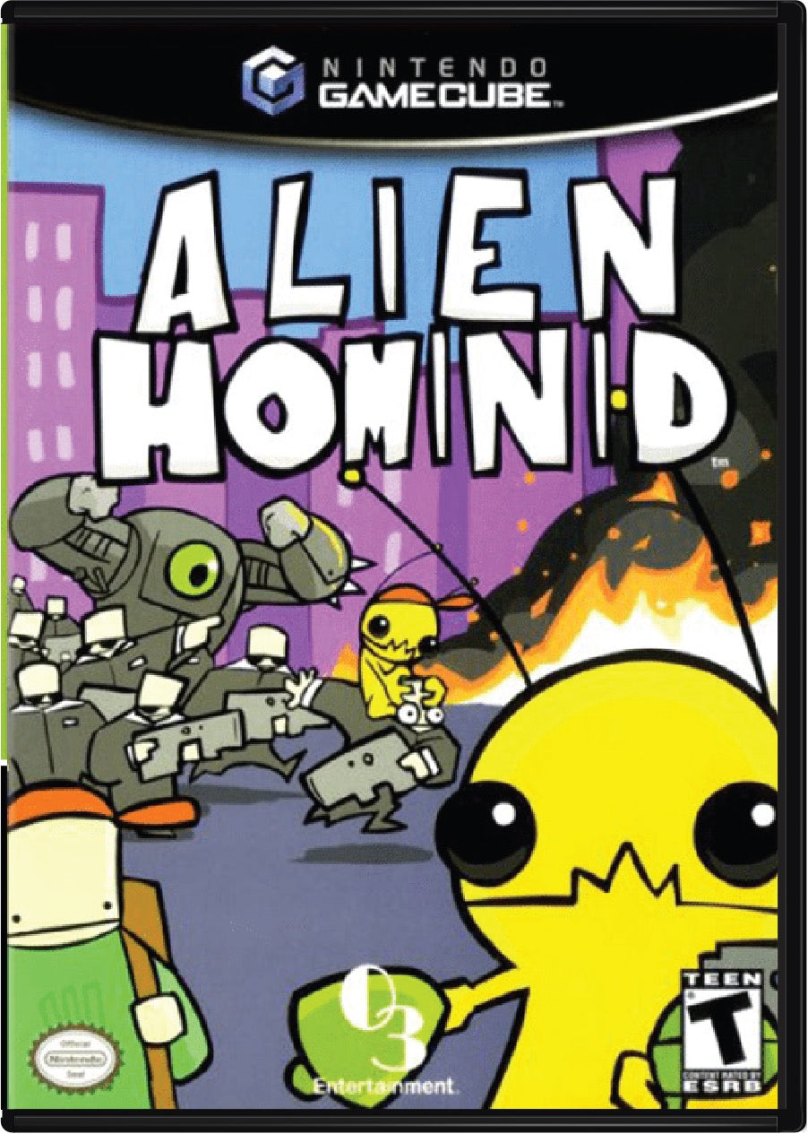 Alien Hominid Cover Art and Product Photo