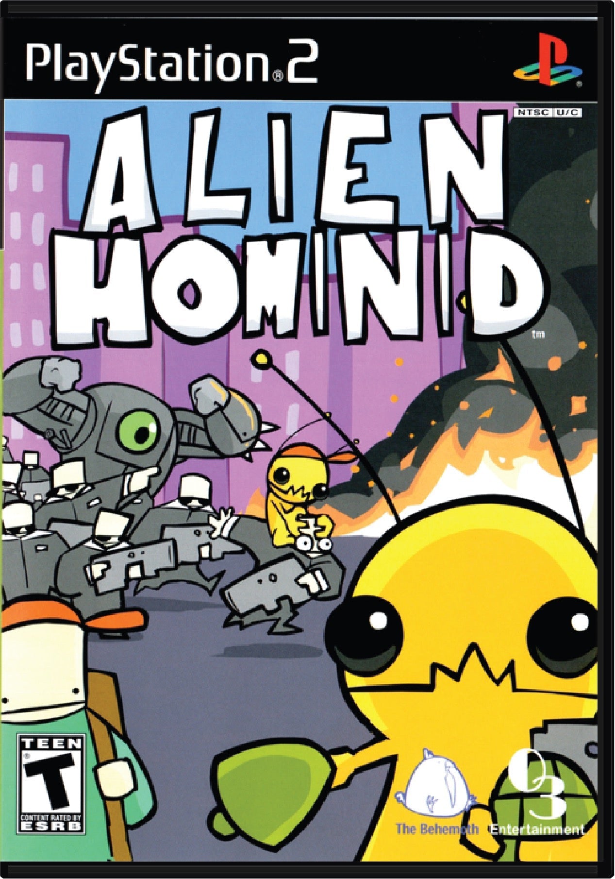 Alien Hominid Cover Art and Product Photo