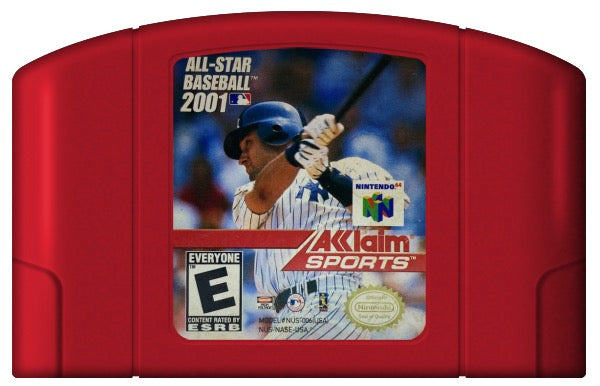 All-Star Baseball 2001 Cover Art and Product Photo