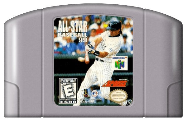 All-Star Baseball 99 Cover Art and Product Photo