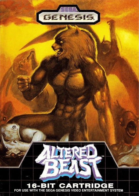 Altered Beast Cover Art