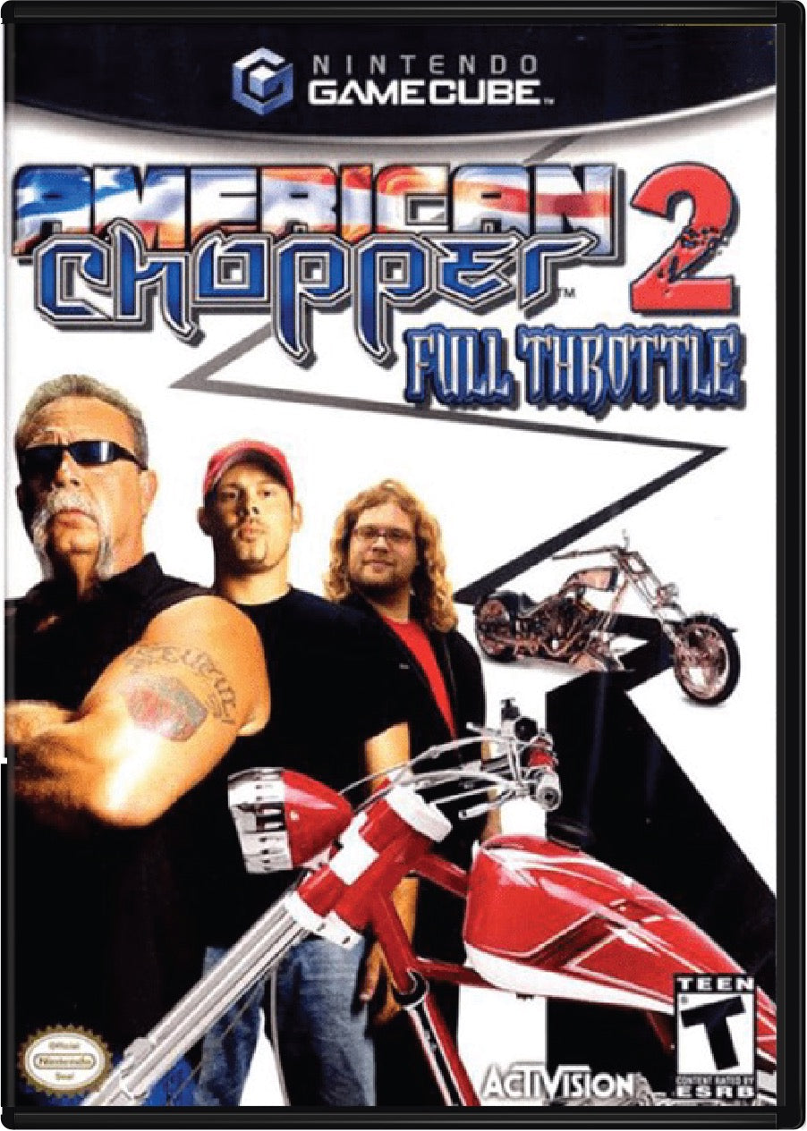 American Chopper 2 Full Throttle Cover Art and Product Photo