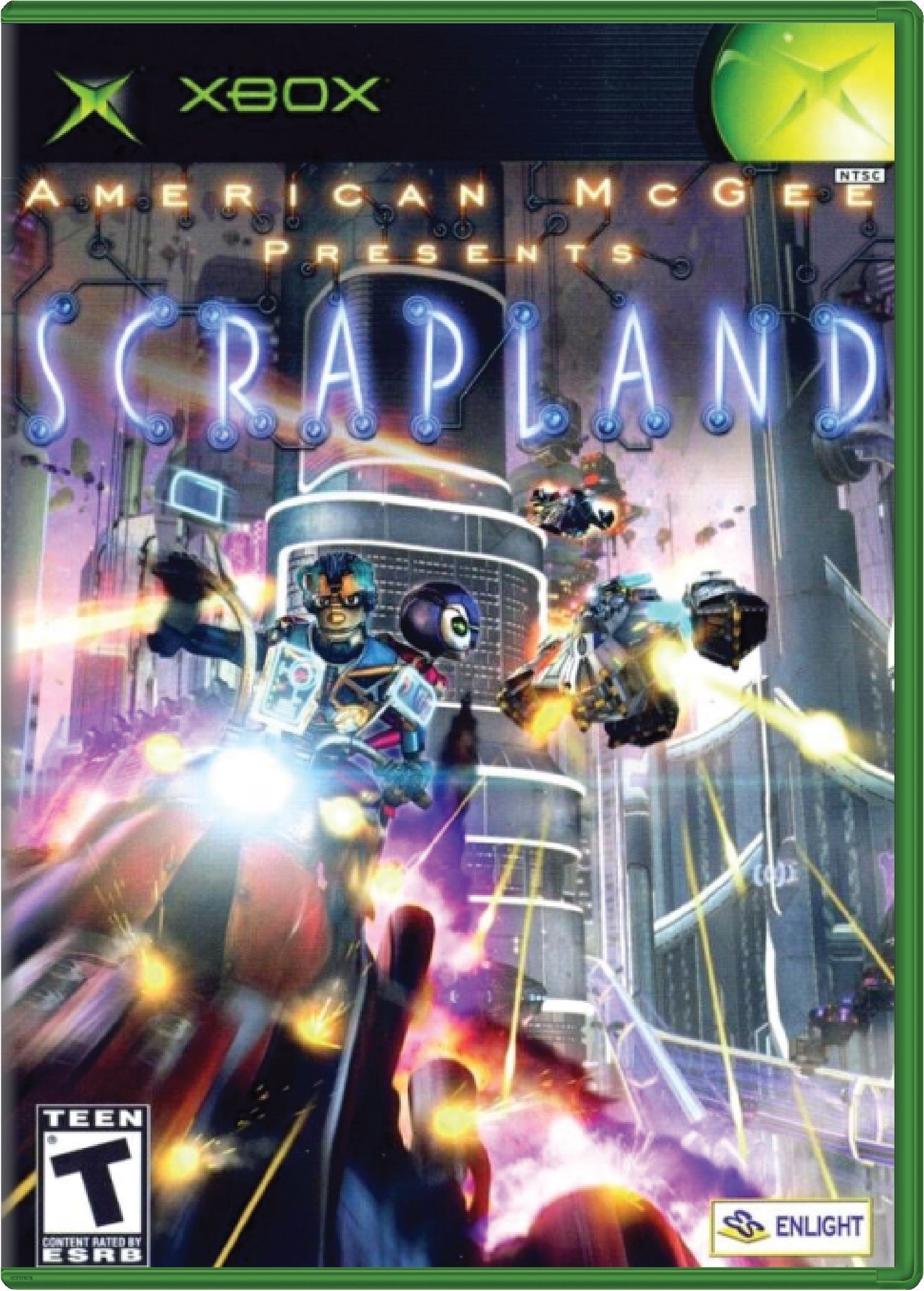 American McGee Presents Scrapland Cover Art