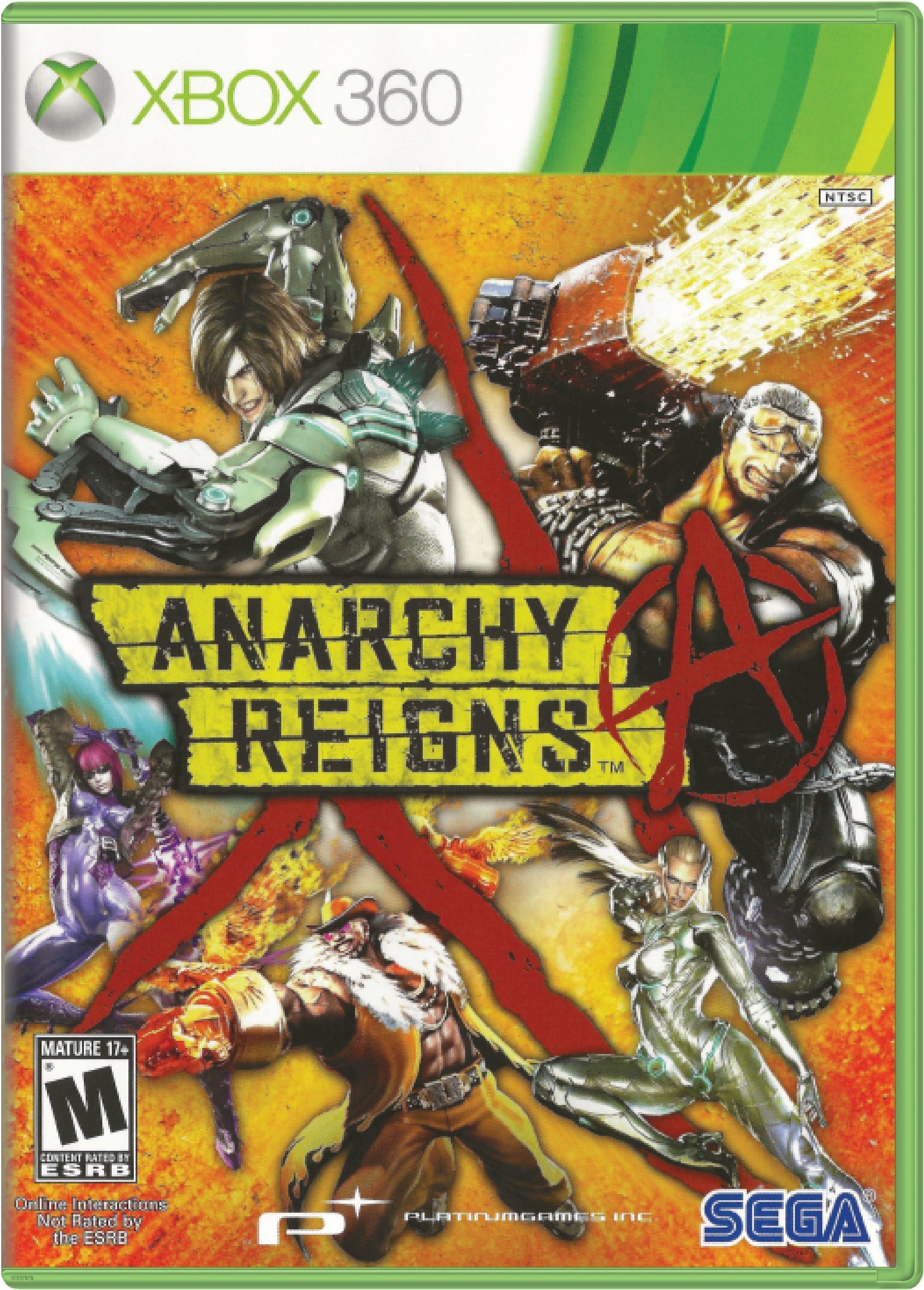 Anarchy Reigns Cover Art