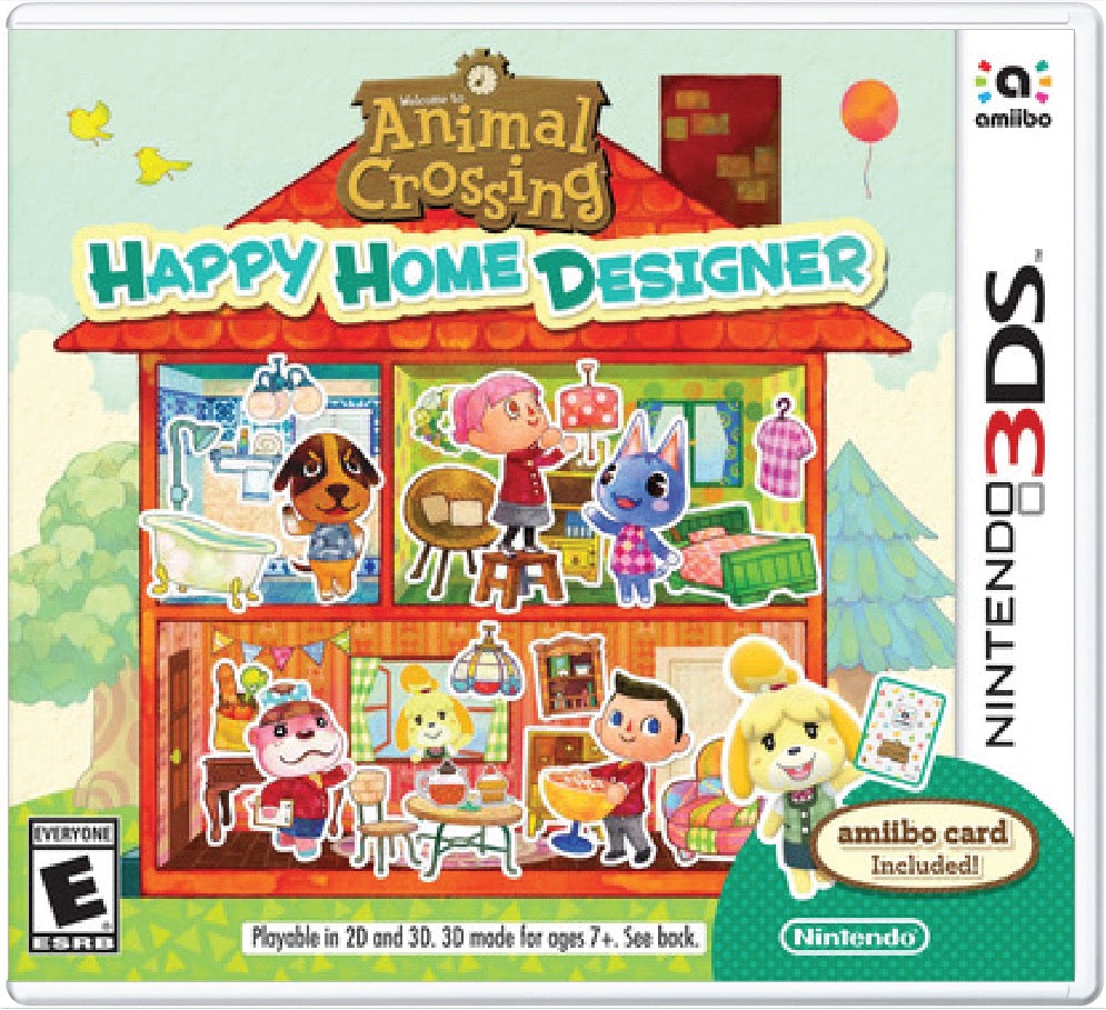 Animal Crossing Happy Home Designer Cover Art