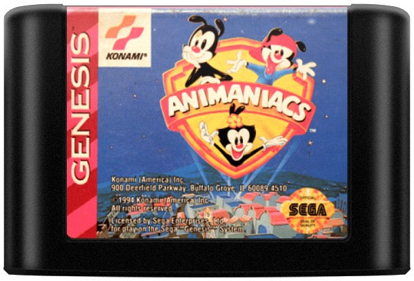 Animaniacs Cartridge