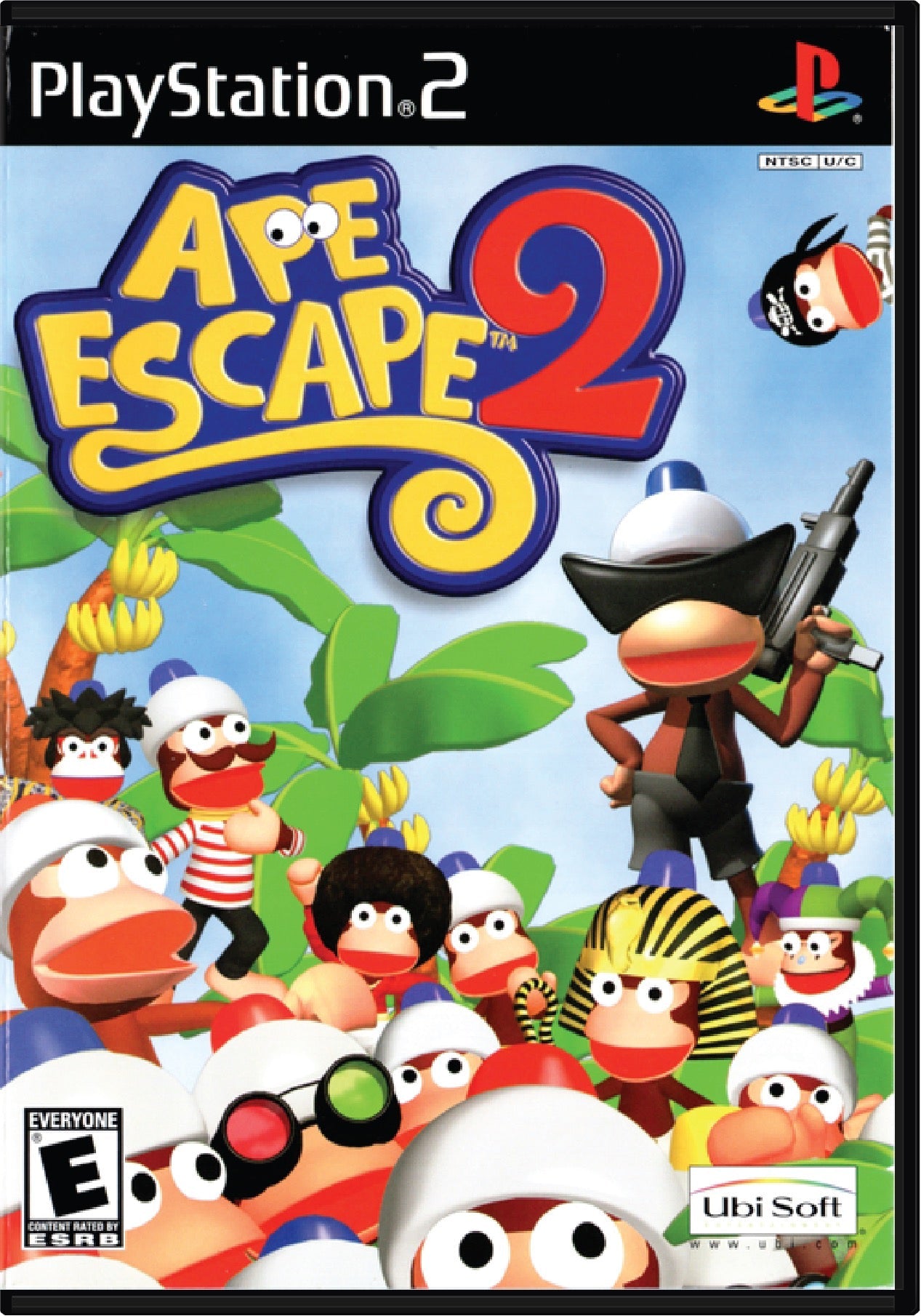 Ape Escape 2 Cover Art and Product Photo