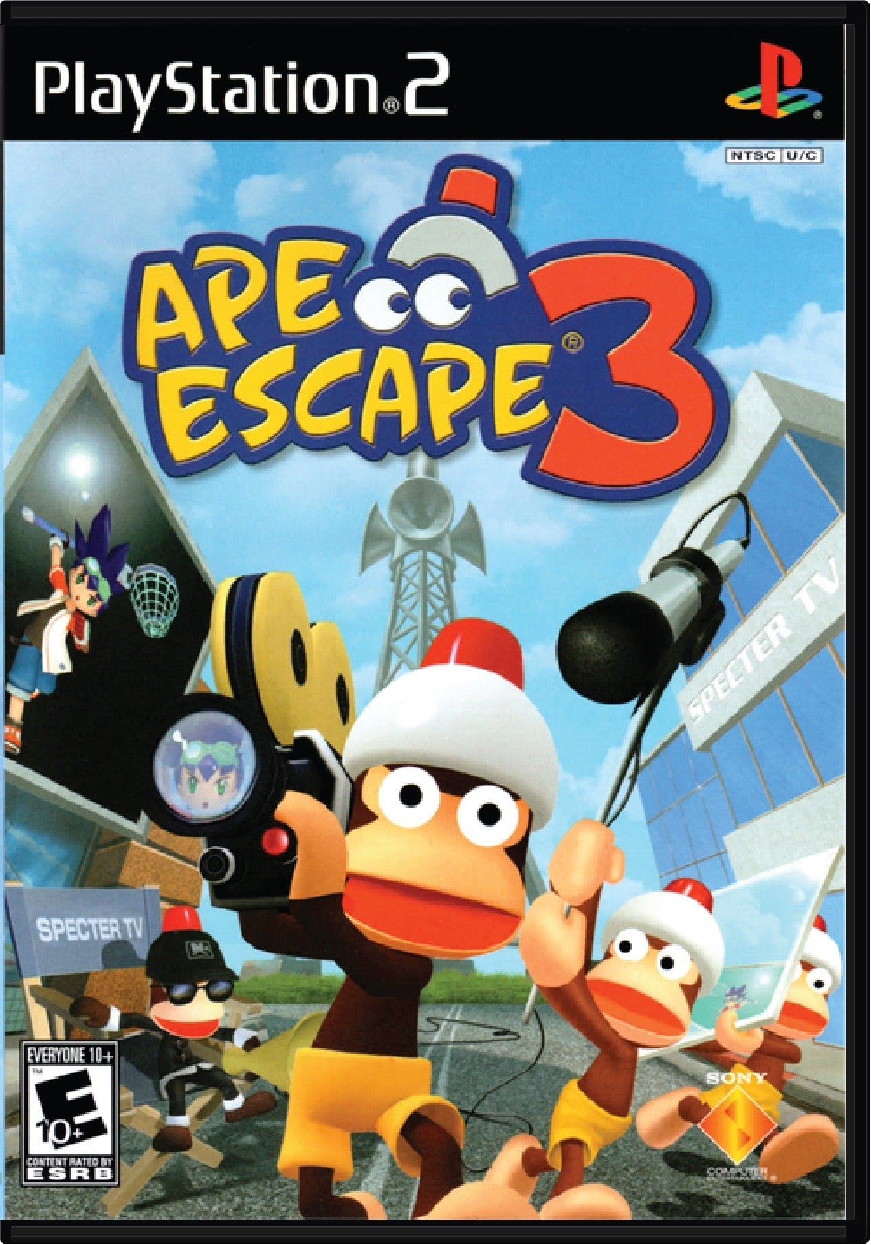 Ape Escape 3 Cover Art and Product Photo