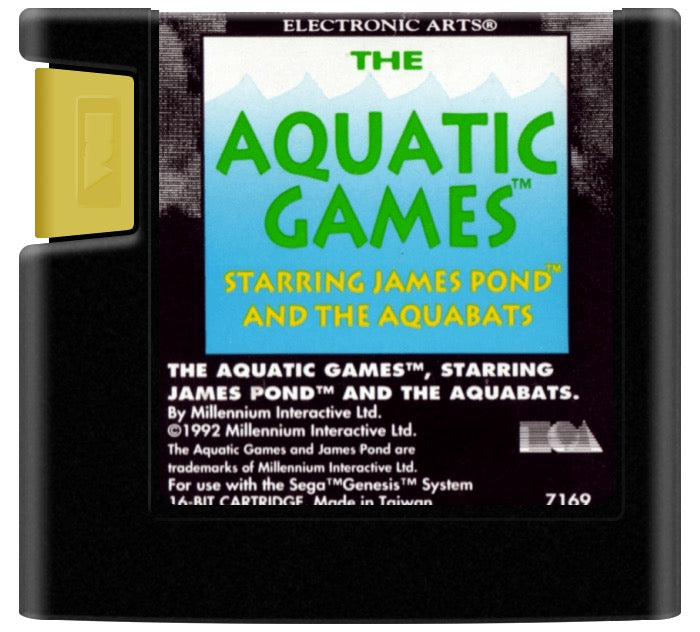 Aquatic Games Starring James Pond Cartridge