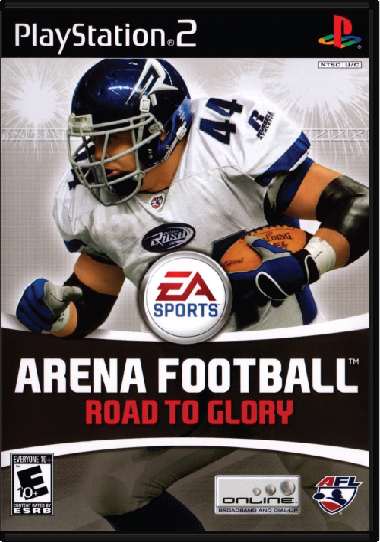 Arena Football Road to Glory Cover Art and Product Photo